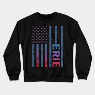 Blue Red Flag - Erie Crewneck Sweatshirt